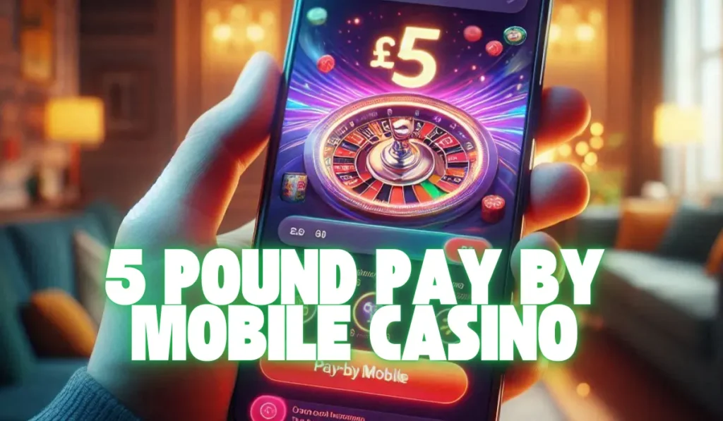 5 Pound Pay By Mobile Casino